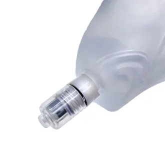 Blue Ox Designs Oxballs Dildos Oxballs GlowHole LED Lit FPlugs in Clear Frost