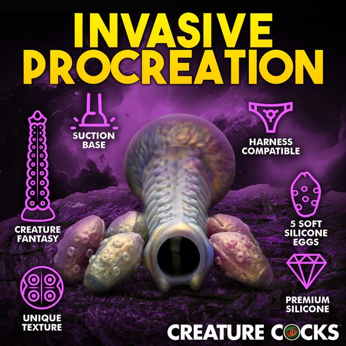 XR BRANDS Male Sex Toys CREATURE COCKS DEEP INVADER OVIPOSITOR