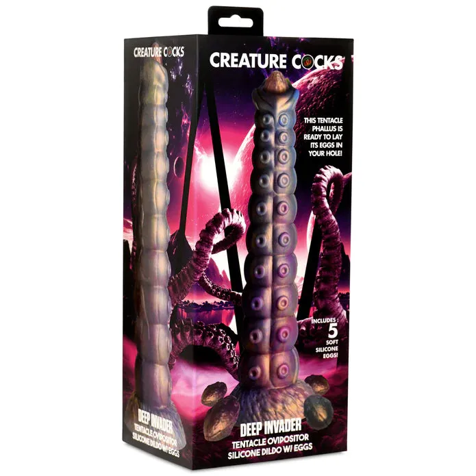 XR BRANDS Male Sex Toys CREATURE COCKS DEEP INVADER OVIPOSITOR