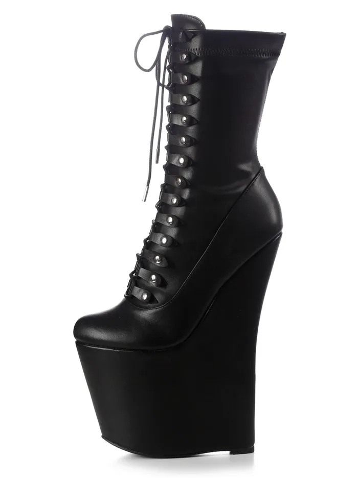 Crypt LaceUp Platform Ankle Boots HonourSkintwocom Couples Crypt LaceUp Platform Ankle Boots HonourSkintwocom Couples